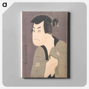 アートパネル-Sakata Hangorō III as Fujikawa Mizuemon in the Play "Hana Ayame Bunroku Soga" - 東洲斎 写楽 Canvas.