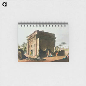 アートメモ帳-Triumphal Arch at Latachia - オスマン帝国領内の景色 Memo.