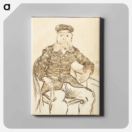 アートパネル-The Postman Joseph Roulin - フィンセント ファン ゴッホ Canvas.