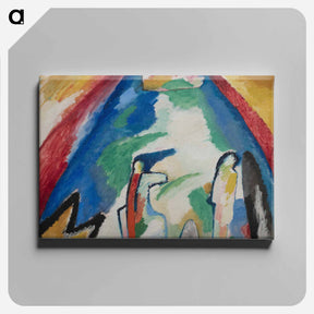 アートパネル-Mountain - ワシリー カンディンスキー Canvas.