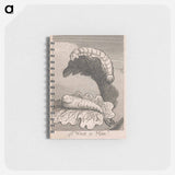 アートメモ帳-The Gates of Paradise, Plate 1, Frontispiece, "What is Man!" - ウィリアム ブレイク Memo.