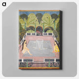 アートパネル-Women by a Garden Pool
 - イェール大学アートギャラリー Canvas.