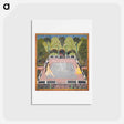 アートポストカード-Women by a Garden Pool
 - イェール大学アートギャラリー Postcard.