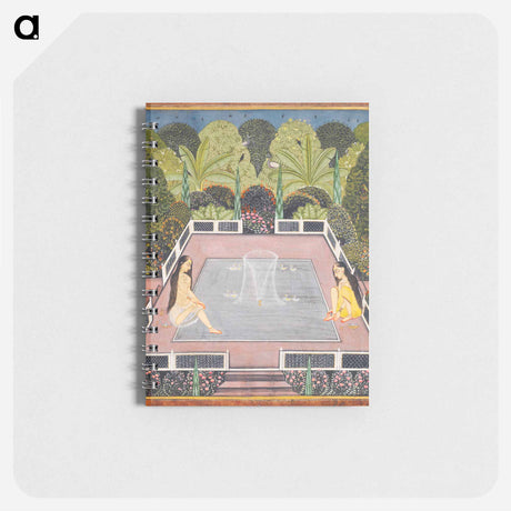 アートメモ帳-Women by a Garden Pool
 - イェール大学アートギャラリー Memo.