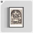 アートポスター-Christ at Emmaus - アルブレヒト デューラー Poster.