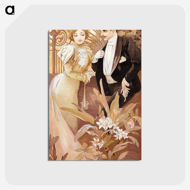 1-64_Alphonse-Mucha_postcard