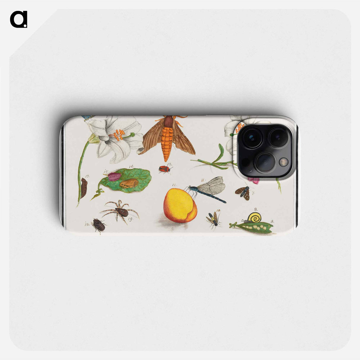 Natural History Ensemble, no. 5 - アンセルムス ボエティウス デ ブート Phone Case.