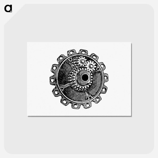 アートポストカード-Vintage Cycle Gear
 - 大英図書館 Postcard.