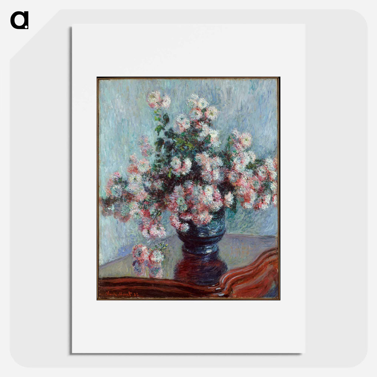 Original public domain image from The MET Museum - Claude Monet Poster.