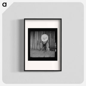 アートポスター-Turpentine worker. DuPont, Georgia - ドロテア ラング Poster.