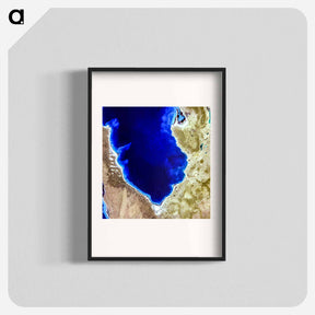 アートポスター-Hamelin Pool Marine Nature Reserve
 - 上空からの地球 Poster.