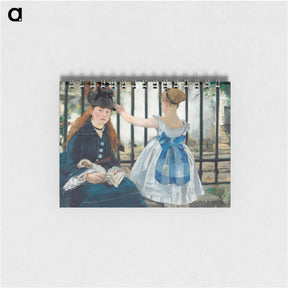 アートメモ帳-The Railway - エドゥアール マネ Memo.