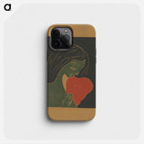 Das Herz - Edvard Munch Phone Case.