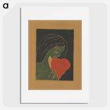 Das Herz - Edvard Munch Poster.