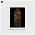 アートポストカード-The Annunciation - エドワード バーン ジョーンズ Postcard.