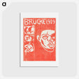 アートポストカード-Cover of the Fourth Yearbook of the Artist Group the Brucke - エルンスト ルートヴィヒ キルヒナー Postcard.