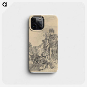 オレンジ - ウジェーヌ ドラクロワ Phone Case.