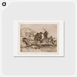 アートポストカード-Roskaväkeä - フランシスコ デ ゴヤ Postcard.