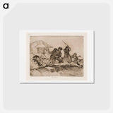 アートポストカード-Roskaväkeä - フランシスコ デ ゴヤ Postcard.