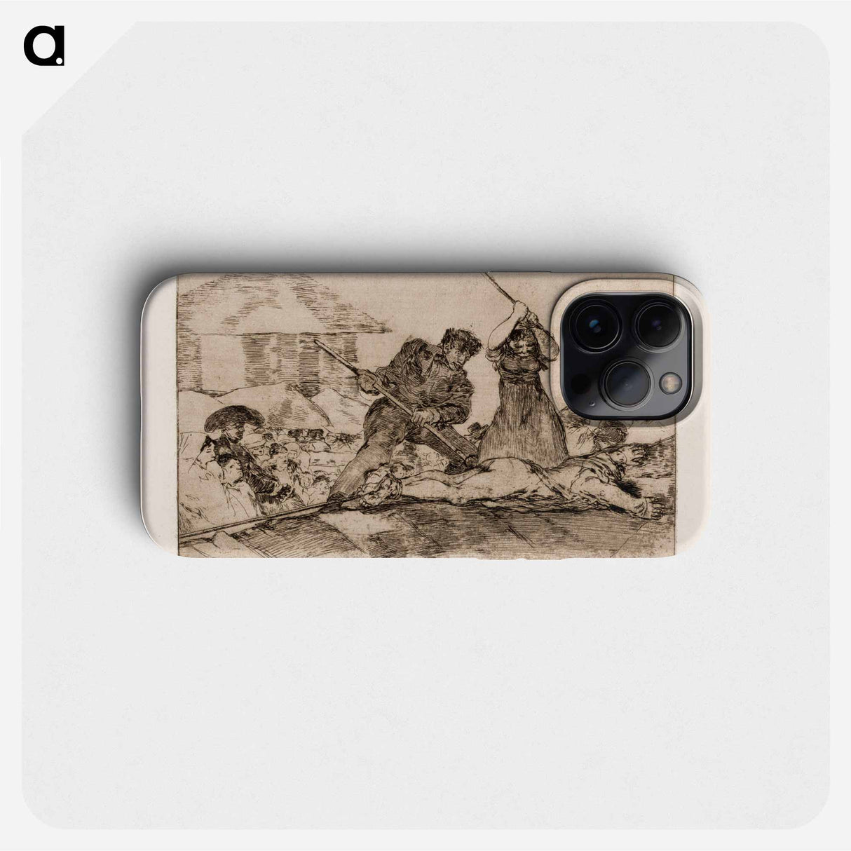 Roskaväkeä - フランシスコ デ ゴヤ Phone Case.