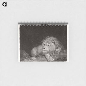 アートメモ帳-Recumbent Lion
 - ジョージ スタッブス Memo.