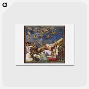アートポストカード-Lamentation (The Mourning of Christ) - ジョット ディ ボンドーネ Postcard.