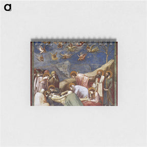アートメモ帳-Lamentation (The Mourning of Christ) - ジョット ディ ボンドーネ Memo.