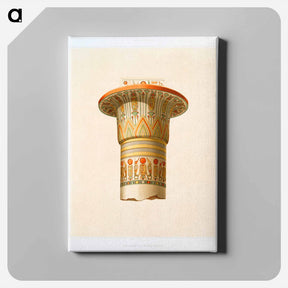 アートパネル-Column of Ramesseum
 - エジプト美術史 Canvas.