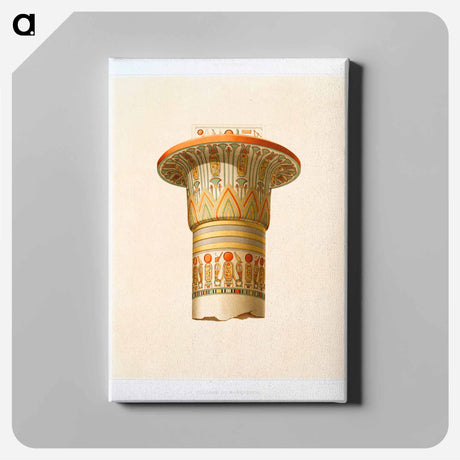 アートパネル-Column of Ramesseum
 - エジプト美術史 Canvas.