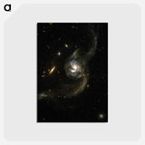 アートポストカード-NGC 6090
 - ハッブル画像 Postcard.