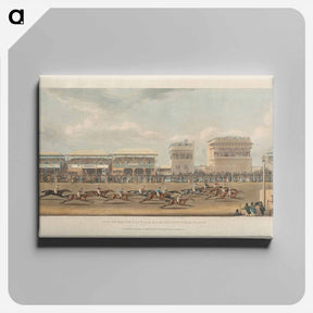 アートパネル-Ascot Heath Race for His Majesty's Gold Plate
 - ジェームス ヒース Canvas.