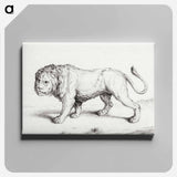 アートパネル-Lion - ジャン ベルナール Canvas.