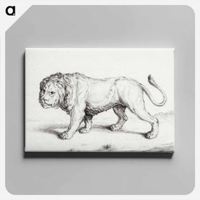 アートパネル-Lion - ジャン ベルナール Canvas.