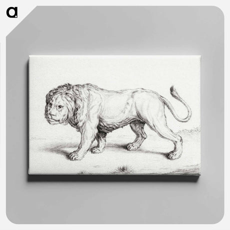 アートパネル-Lion - ジャン ベルナール Canvas.