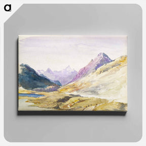 アートパネル-Switzerland Sketchbook by John Singer Sargent - ジョン シンガー サージェント Canvas.