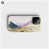 Switzerland Sketchbook by John Singer Sargent - ジョン シンガー サージェント Phone Case.