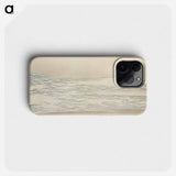 Ocean waves from Momoyogusa–Flowers of a Hundred Generations - 神坂 雪華 Phone Case.