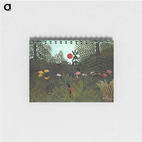 アートメモ帳-Virgin Forest with Sunset
 - バーゼル美術館 Memo.