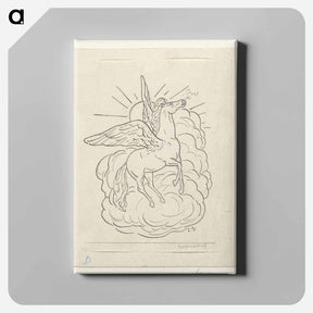 アートパネル-Pegasus - レオ ヘステル Canvas.