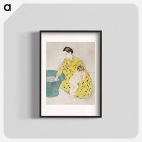 アートポスター-The Bath - メアリー カサット Poster.