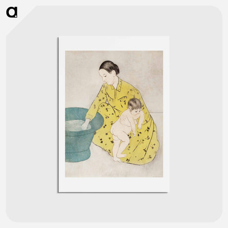 アートポストカード-The Bath - メアリー カサット Postcard.