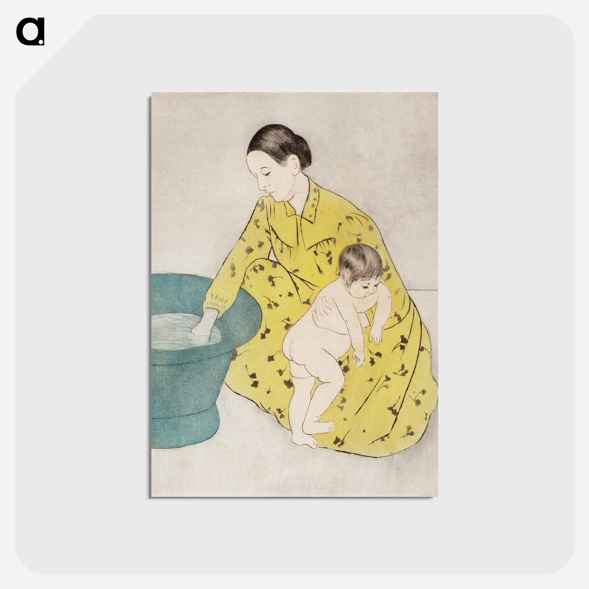 アートポストカード-The Bath - メアリー カサット Postcard.