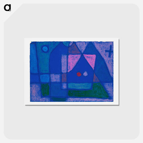 アートポストカード-A little room in Venice
 - パウル クレー Postcard.