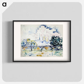 アートポスター-Le Pont des Arts - ポール シニャック Poster.