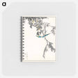 アートメモ帳-Japanese Great Tit and Japanese Cypress
 - 鳥類図鑑 Memo.
