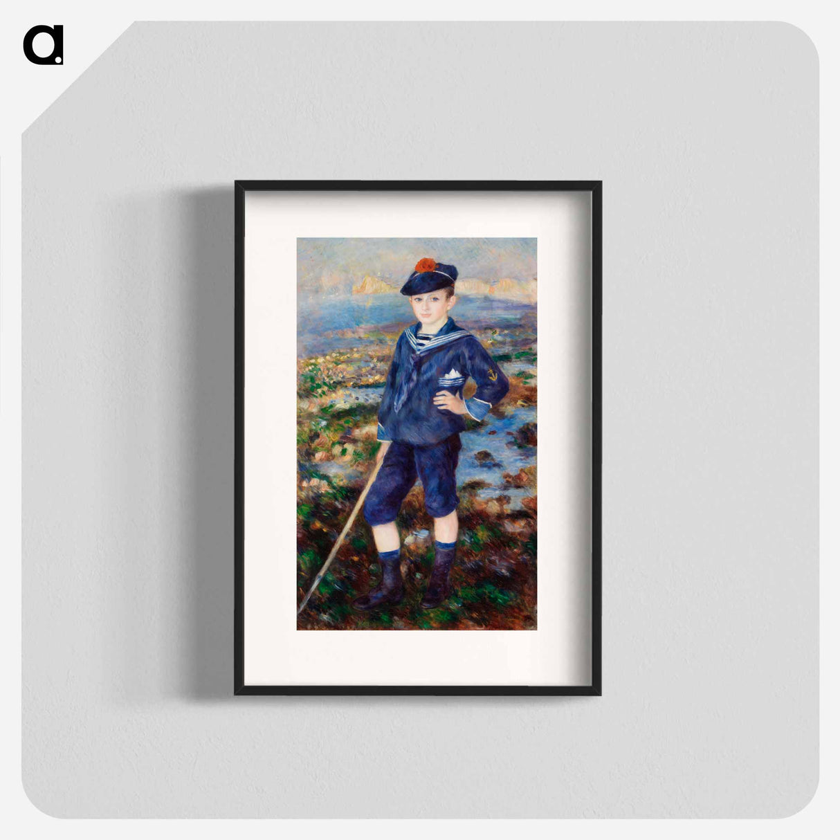 Sailor Boy - Pierre Auguste Renoir Poster.