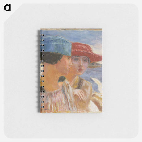 アートメモ帳-Young Girls with Seagull
 - ピエール ボナール Memo.