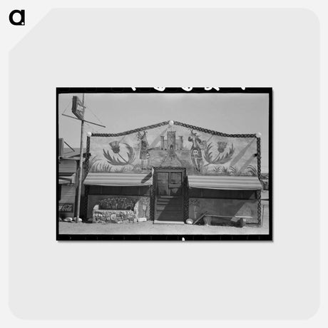 アートポストカード-Maricopa Beer Joint
 - ラッセル リー Postcard.