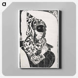 Masked Woman with Cape
 - サミュエル ジェスルン Canvas.