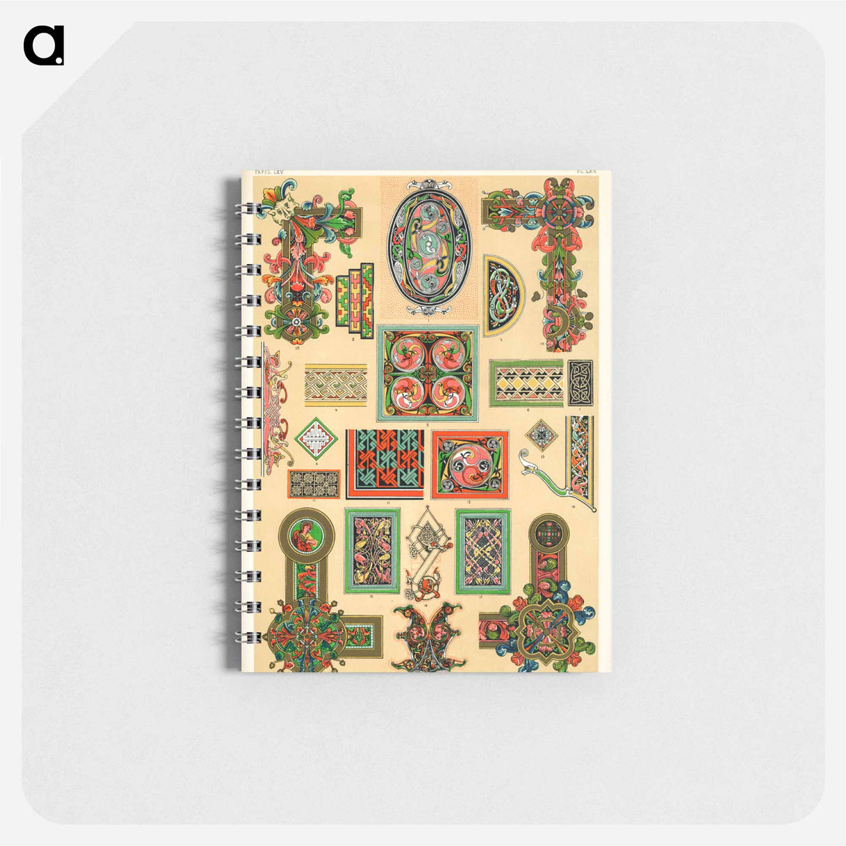アートメモ帳-Grammar of Ornament Pattern Illustration
 - 装飾の文法 Memo.